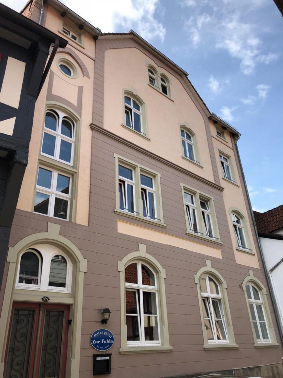 Hotel Fulda Hannoversch Münden Exteriör bild